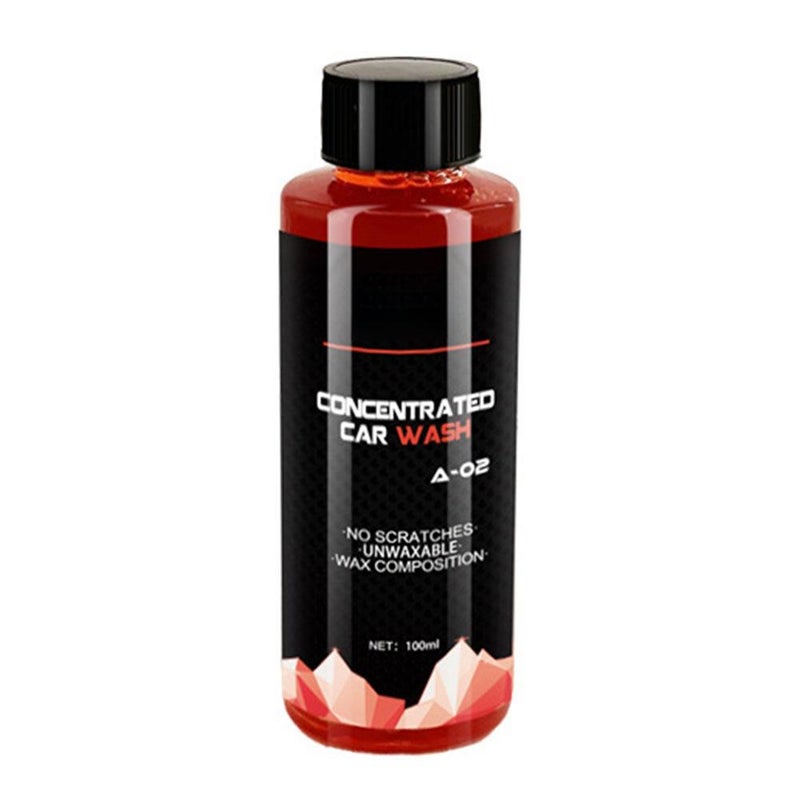 Super concentrated car wash liquid, car detailing, stain removal and polishing, high-foaming cleaner, cross-border exclusive supply.